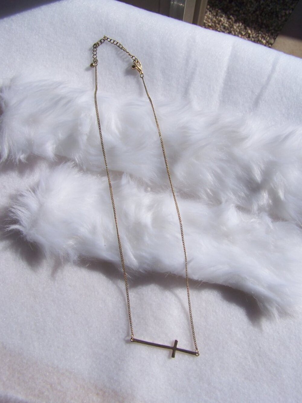 **Moving Sale** Metal Cross Necklace - Unisex